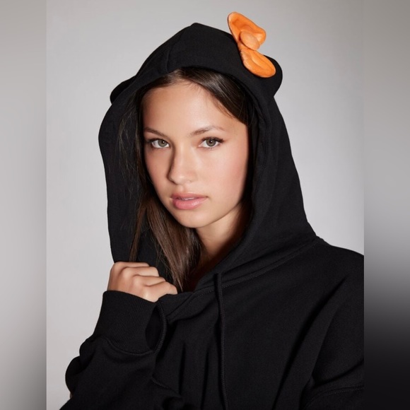 Hello Kitty Halloween Skull Forever 21 Hoodie Jacket - Picture 2 of 3